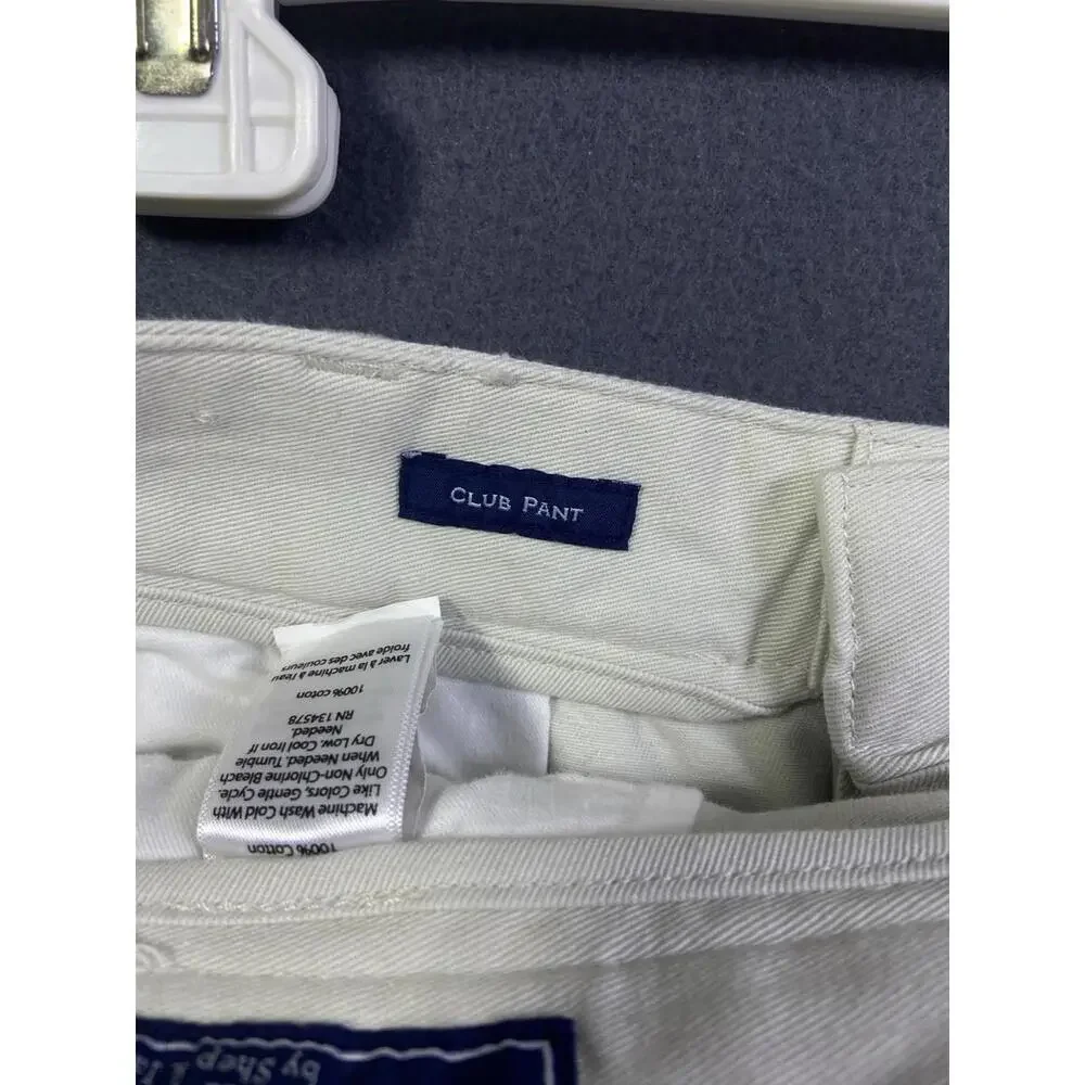 Vineyard Vines 36x32 solid stone beige Club Pant classic fit sz 37x31 Preppy EUC